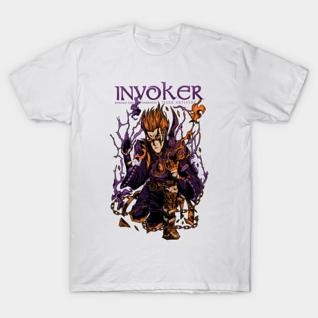 INVOKER DOTA T-Shirt by Rockartworks